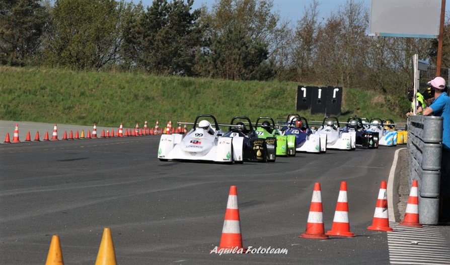 En ren start på heat 1